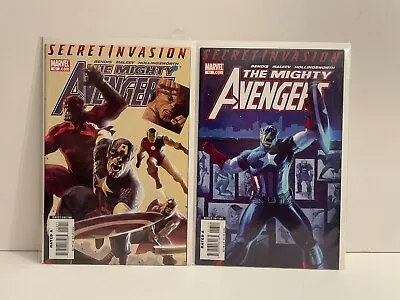 Buy Mighty Avengers #12 #13 Secret Invasion 1st Secret Warriors Team High Grade 2008 • 6.36£