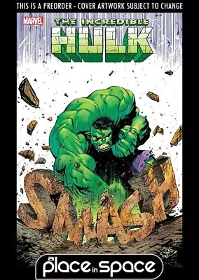 Buy (wk18) Incredible Hulk #12b - Justin Mason Hulk Smash Variant - Preorder May 1st • 4.40£