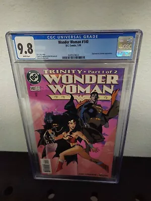 Buy Wonder Woman #140 DC Comics 1/99 Adam Hughes Cover CGC 9.8 • 110.24£