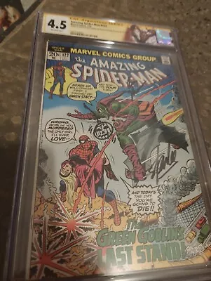 Buy Amazing Spider-Man #122 CGC SIGNED BY STAN LEE / SIGNED & REMARQUE BY ROY THOMAS • 541.57£
