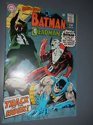 Buy 1968 DC Brave And The Bold #79 Batman And Deadman VF 8.0 • 53.05£