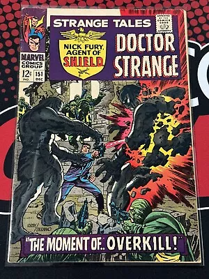 Buy Strange Tales #151 Marvel 1st Published Artwork By Jim Steranko 1966 • 16.06£