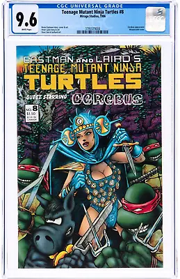 Buy Teenage Mutant Ninja Turtles #8 (Mirage Studios, 1986) CGC NM+ 9.6 White Pages • 179.99£