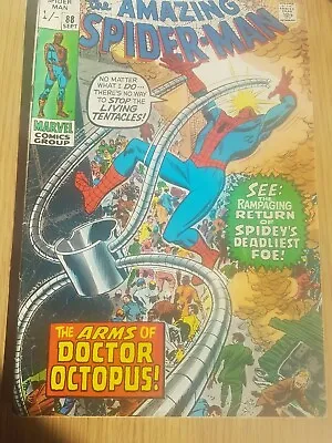 Buy Amazing Spider-Man 88 - 1970 - Doc Ock • 34.99£