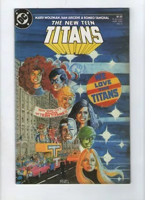 Buy DC Comics The New Teen Titans No 6 March 1985 $1.25 USA • 2.54£