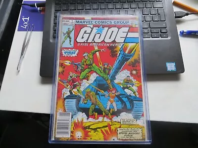 Buy G.I. Joe A Real American Hero 1 (1982) - Marvel Comics Key 1st App - NEWSTAND • 450£