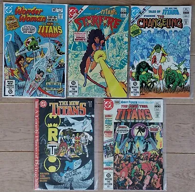 Buy New Teen Titans #21, New Titans #60, Tales Of The... #3, #4, Wonder Woman #287 • 9.99£