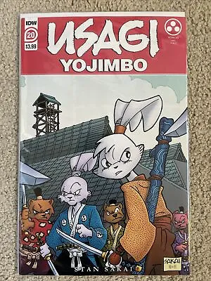 Buy Usagi Yojimbo 20 Key 1st Appearance Of Yukichi Yamamoto 2021 IDW Comic 1st Print • 9.49£