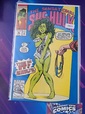 Buy Sensational She-hulk #40 High Grade 1st App Marvel Comic Book E80-6 • 179.88£