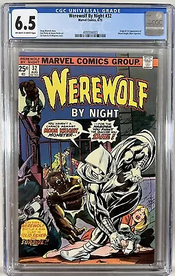 Buy Werewolf By Night 32 (Marvel, 1975)  CGC 6.5  **1st Appearance Of Moon Knight** • 799.81£