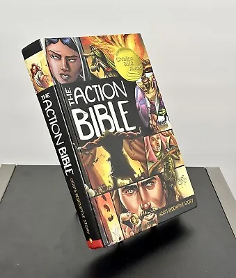 Buy The Kids Action Bible, God's Redemptive Story: Comic Book, Hardcover (Ages 9-12) • 17.38£