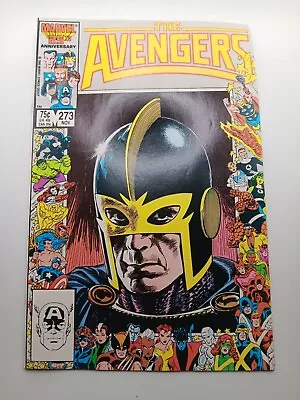 Buy Avengers #273 White To White 25th Anniversary Cover! Marvel 1986 • 7.99£