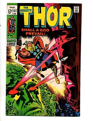 Buy Thor #161  Vf/nm 9.0   Galactus Vs Ego  • 165.96£
