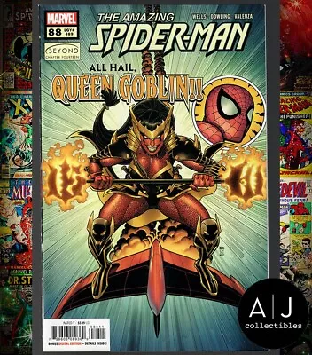 Buy Marvel Amazing Spider-Man #88 Legacy #889 VF/NM 9.0 Modern Age 2022 • 1.88£