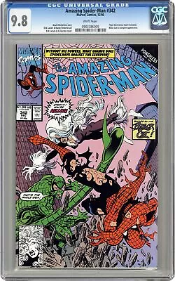 Buy Amazing Spider-Man #342D CGC 9.8 1990 0903386009 • 91.35£