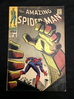 Buy Marvel The Amazing Spider-Man  Comic No 67  Silver Age 12c Issue • 45£