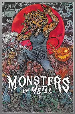 Buy Monsters Of Metal #1 (2022) 1:10 Wolf Variant Opus Comics NM- Or Better • 10.35£