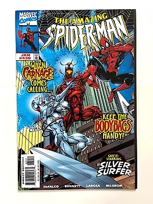 Buy 1998 Marvel Comics The Amazing Spider-Man #430 Carnage Silver Surfer • 27.98£