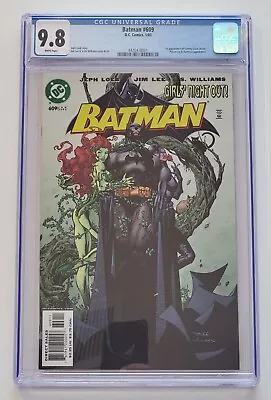 Buy BATMAN #609 CGC 9.8 WP, DC Comics 1st App. Of Hush (Tommy Elliot) 2003 Jim Lee  • 157.33£