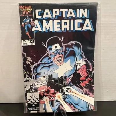 Buy 1986 Marvel Comics #321 Captain America VF +/- • 12.06£