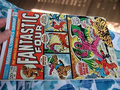 Buy Fantastic Four 140 (Nov 1973 Marvel) Vf • 23.73£