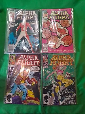 Buy Marvel Comics/Alpha Flight/ 1984/Issues 11, 12,13,14/ Individually Bagged • 7.90£