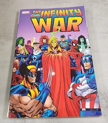 Buy Infinity War Comic Book Marvel Paperback Jim Starlin • 9.99£