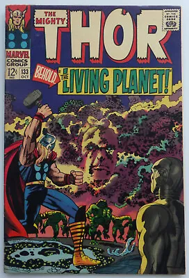 Buy THE MIGHTY THOR #133, KEY ISSUE WITH 1st APPEARANCE OF  EGO, THE LIVING PLANET . • 55£