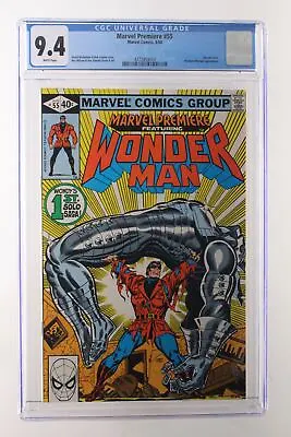 Buy Marvel Premiere #55 - Marvel Comics 1980 CGC 9.4 Wonder Man. Madame Masque Appea • 55.17£
