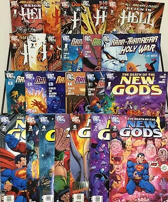 Buy DC Comics Reign In Hell 1-8, Rann-Thanagar 1-8, New Gods 1-8 • 23.83£