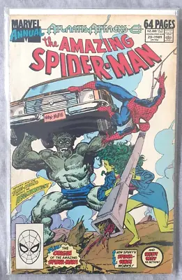 Buy The Amazing Spiderman Annual #23 Vol 1 (1989) She-Hulk - Abomination - RARE • 5.99£