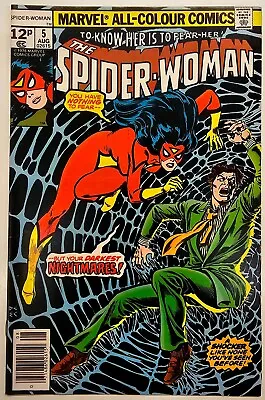 Buy Bronze Age Marvel Comics Spider-Woman Key Issue 5 High Grade VF/NM 1st Full Morg • 0.99£