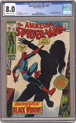 Buy Amazing Spider-Man #86 CGC 8.0 1970 3928075005 • 204.16£