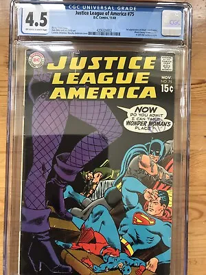 Buy Justice League Of America # 75 CGC 4.5 • 125£