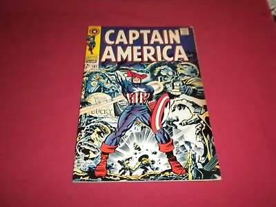 Buy BX1 Captain America #107 Marvel 1968 Comic 5.0 Silver Age MORE SILVER IN STORE! • 19.98£