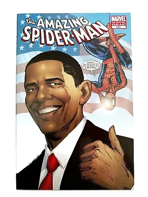 Buy Amazing Spider-Man (2009) #583 3rd Printing Variant 1st App Barack Obama • 9.64£