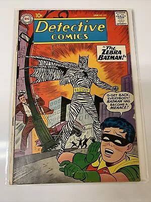 Buy Detective Comics #275 The Zebra Batman! Silver Age Martian Manhunter 1960 • 219.87£