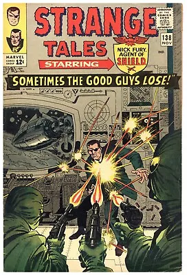 Buy Strange Tales  # 138    FINE    November 1965    Intro Eternity   See Photos • 90.68£
