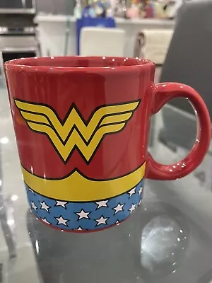Buy Wonder Woman 20 Oz Ceramic Coffee Mug Red DC Comics • 14.22£