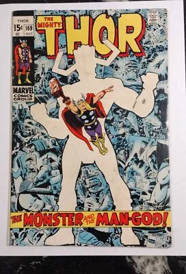 Buy Thor #169  FINE 6.0  Origin Galactus. Watcher & Thermal Man App. 1969  HOT🔥KEY • 67.96£