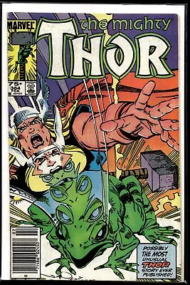 Buy 1986 Mighty Thor #364 1st Throg Newsstand Marvel Comic • 23.71£