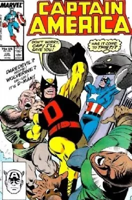 Buy Captain America (Vol 1) # 328 (NrMnt Minus-) (NM-) Marvel Comics AMERICAN • 11.99£