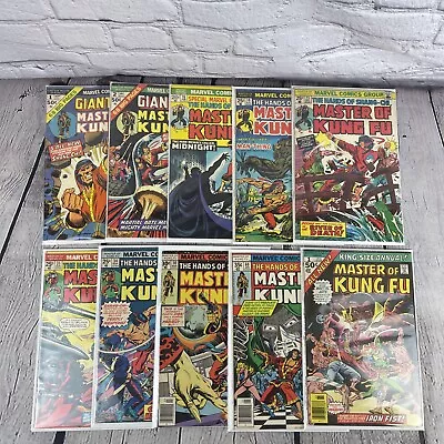 Buy MASTER OF KUNG FU 16 19 23 31 34 50 60 Marvel Shang-Chi Lot Of 10 Giant-size • 27.60£