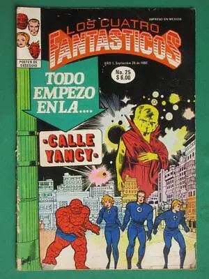 Buy FANTASTIC FOUR #29 1st WATCHER COVER The Thing SPANISH MEXICAN NOVEDADES • 15.76£