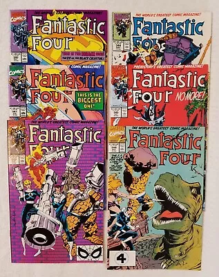 Buy Lot Of 6 Marvel Comics - Fantastic Four  #340, 341, 343, 344, 345, 346 VF/NM • 23.95£