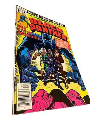 Buy (1978) Black Panther #8 - KEY ISSUE! ORIGIN OF THE BLACK PANTHER! • 23.65£