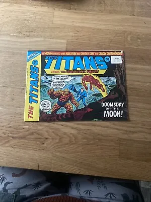 Buy The Titans Starring The Fantastic Four Comic No 41 1976 • 10£