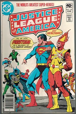 Buy Justice League Of America 179  Firestorm Joins The JLA!  F/VF  1980 DC Comic • 4.78£
