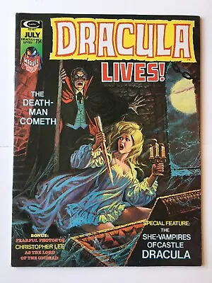 Buy Dracula Lives! #7 VFN/NM (9.0) MARVEL ( Vol 1 1974)  • 38£