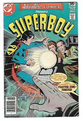 Buy Adventure Comics #458 --- Last Superboy Issue! Wein / Staton! Dc! 1978! Fn- • 1.34£